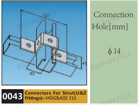 Connectors For Strut(U&Z Fittings)