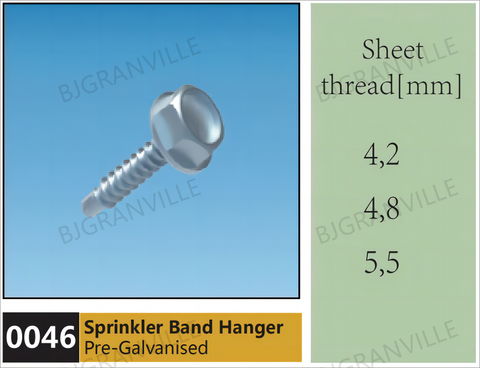 Sprinkler Band Hanger