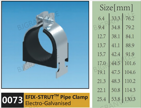 EFIX-STRUT TM Pipe Clamp